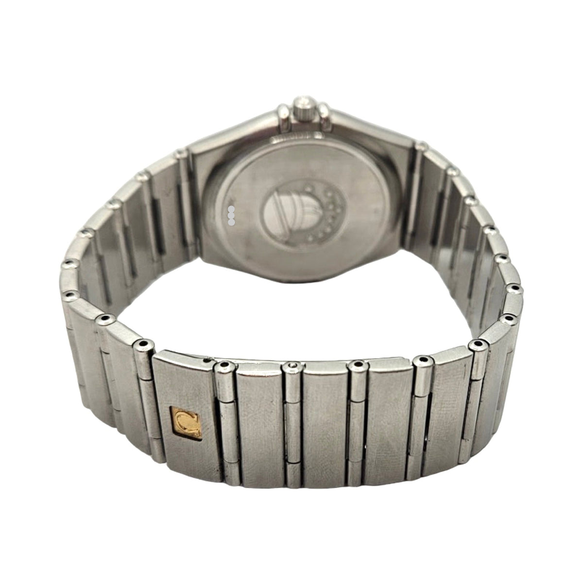 Omega Constellation Manhattan 33.5mm Quartz Charcoal Grey Dial Stainless Steel Bracelet 1512.40.00