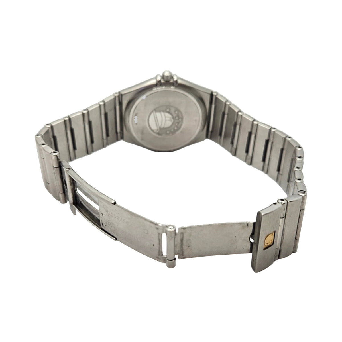 Omega Constellation Manhattan 33.5mm Quartz Charcoal Grey Dial Stainless Steel Bracelet 1512.40.00