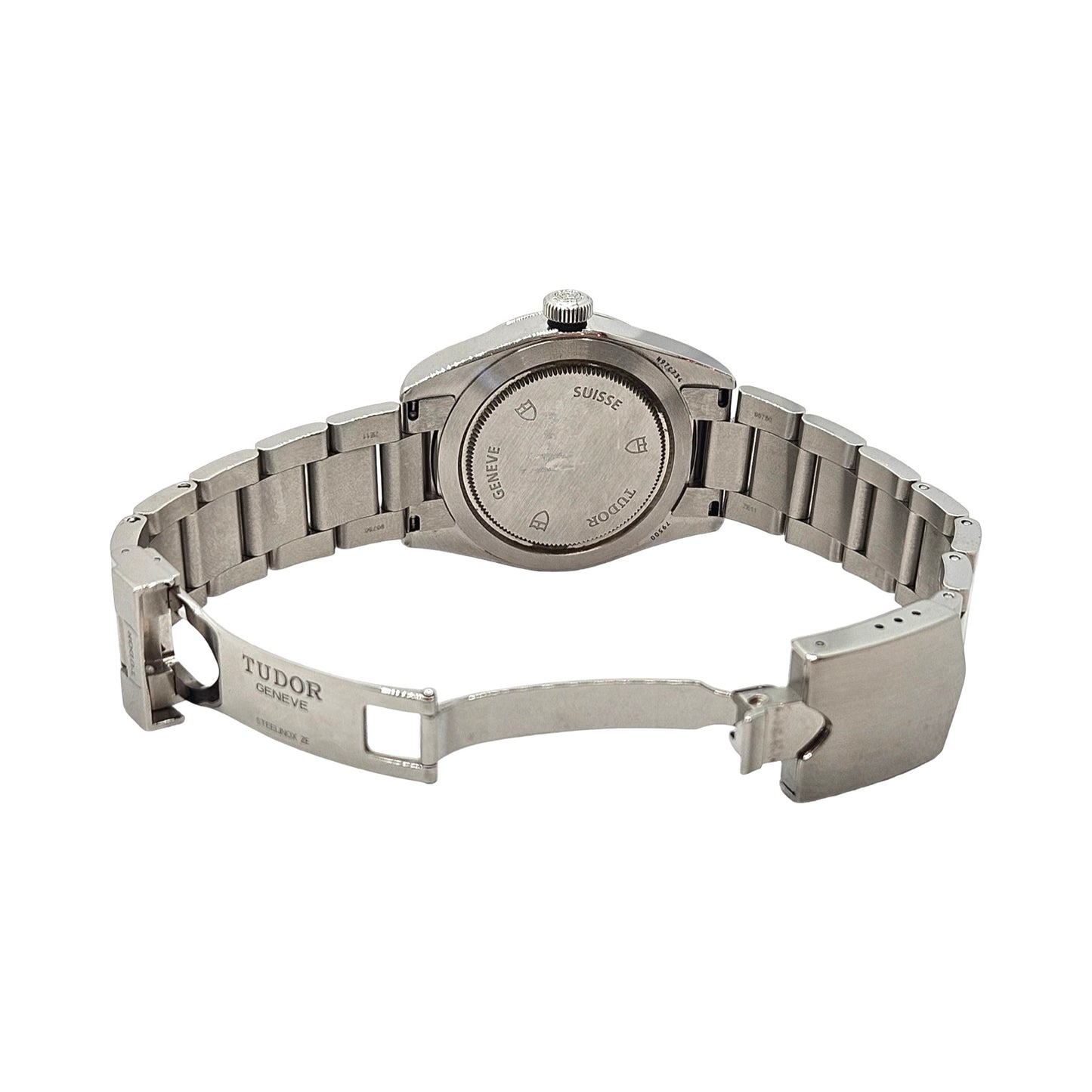 Tudor Black Bay 36 Smiley Selfwinding Silver Sunburst Dial Stainless Steel Bracelet 79500