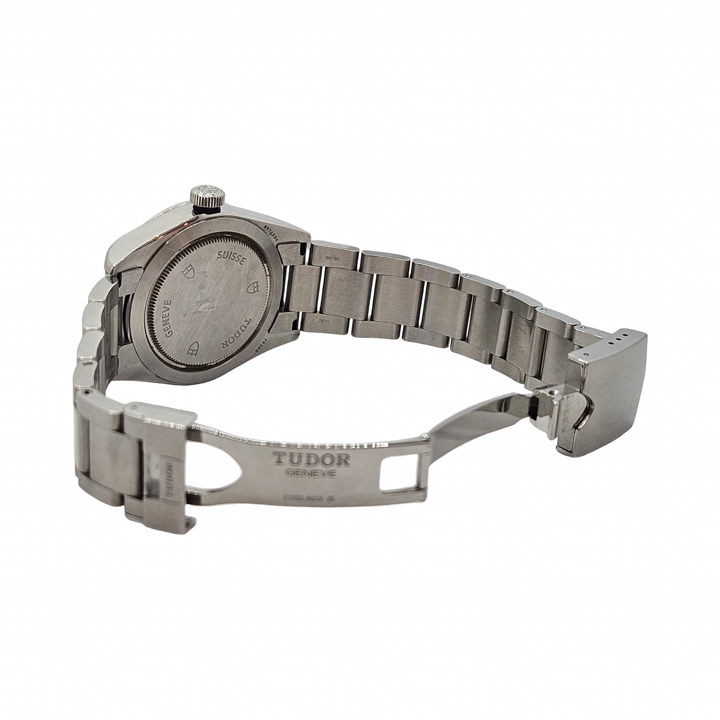Tudor Black Bay 36 Smiley Selfwinding Silver Sunburst Dial Stainless Steel Bracelet 79500