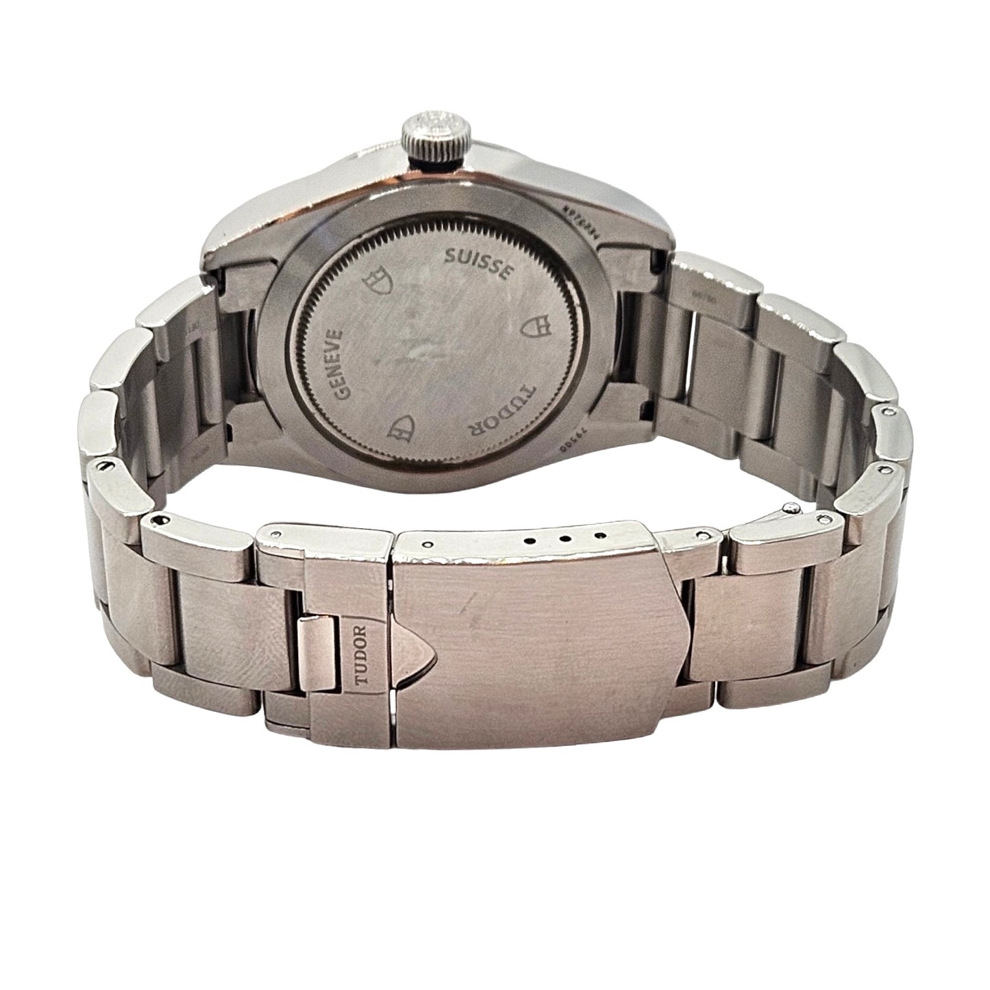 Tudor Black Bay 36 Smiley Selfwinding Silver Sunburst Dial Stainless Steel Bracelet 79500