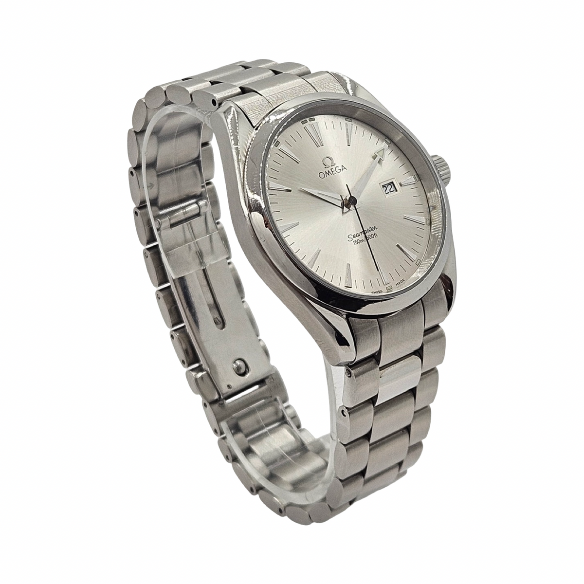 Omega Seamaster Aqua Terra 39mm Quartz Silver Dial Stainless Steel Bracelet 2517.30.00