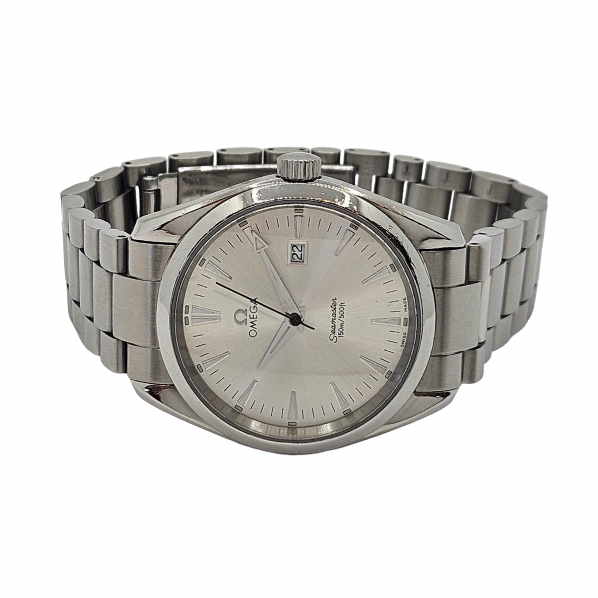 Omega Seamaster Aqua Terra 39mm Quartz Silver Dial Stainless Steel Bracelet 2517.30.00