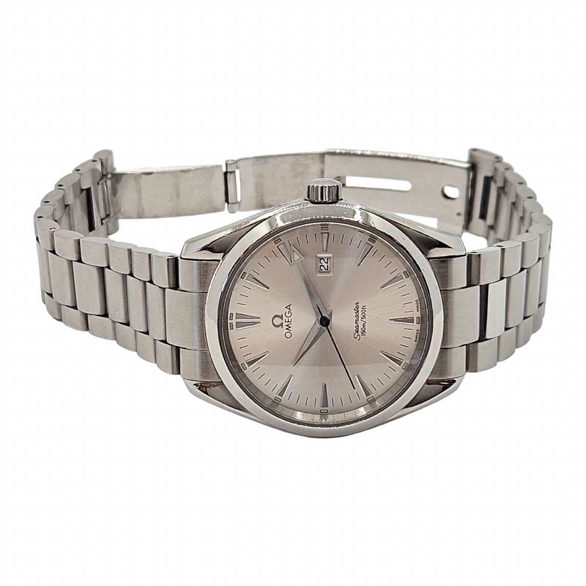 Omega Seamaster Aqua Terra 39mm Quartz Silver Dial Stainless Steel Bracelet 2517.30.00