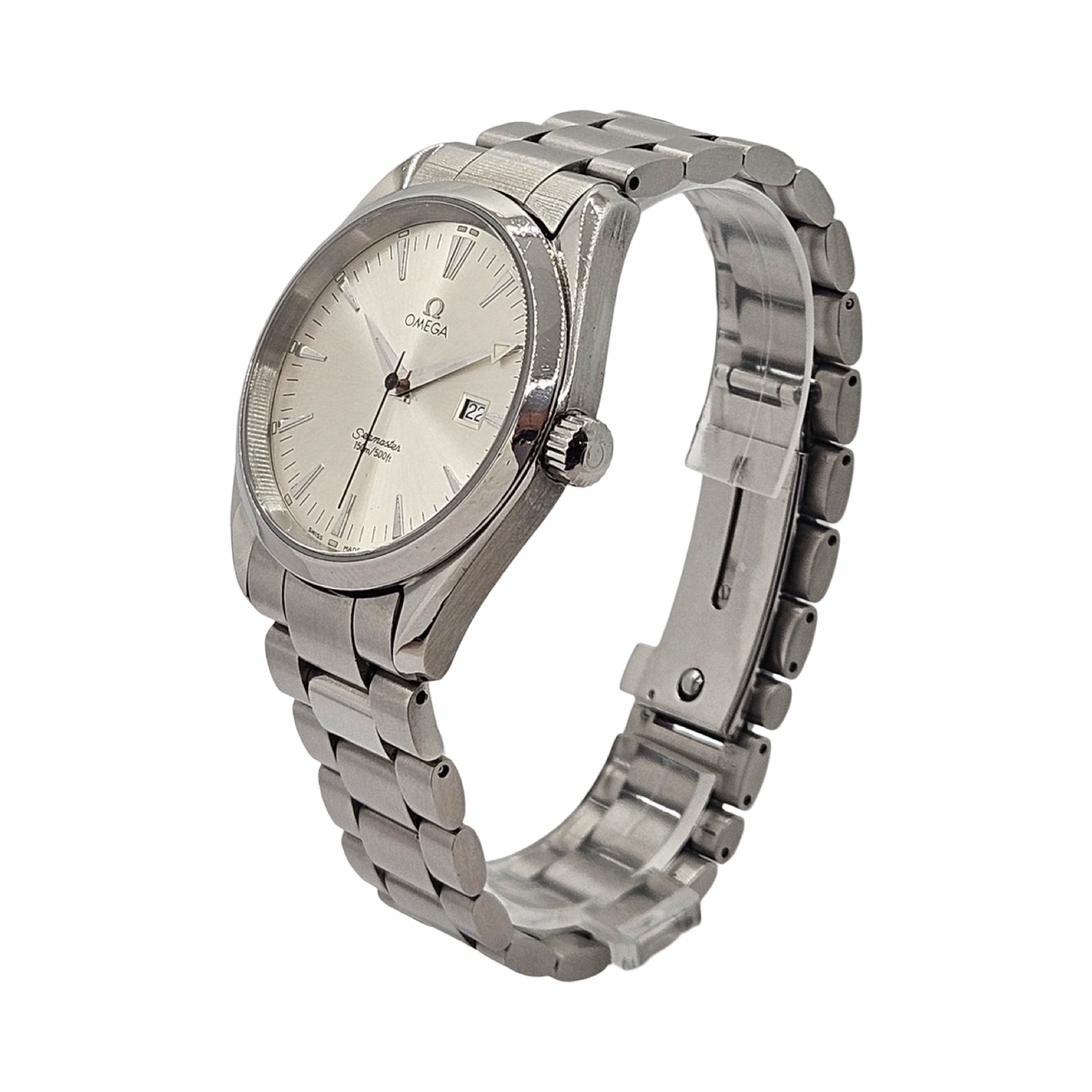 Omega Seamaster Aqua Terra 39mm Quartz Silver Dial Stainless Steel Bracelet 2517.30.00