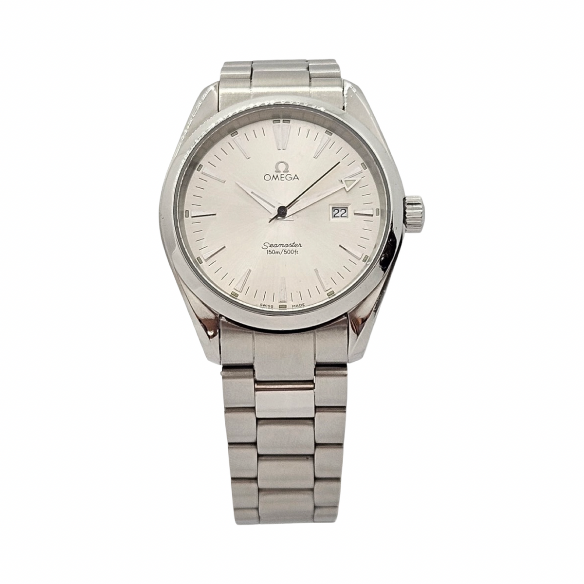 Omega Seamaster Aqua Terra 39mm Quartz Silver Dial Stainless Steel Bracelet 2517.30.00