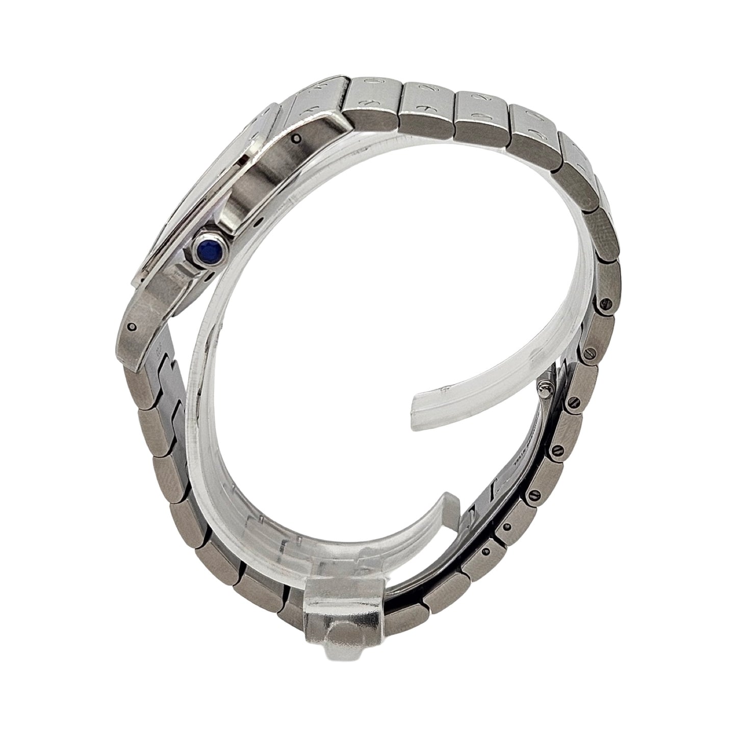 Cartier Santos Galbee 29mm Automatic Silver Dial Stainless Steel Bracelet 2319