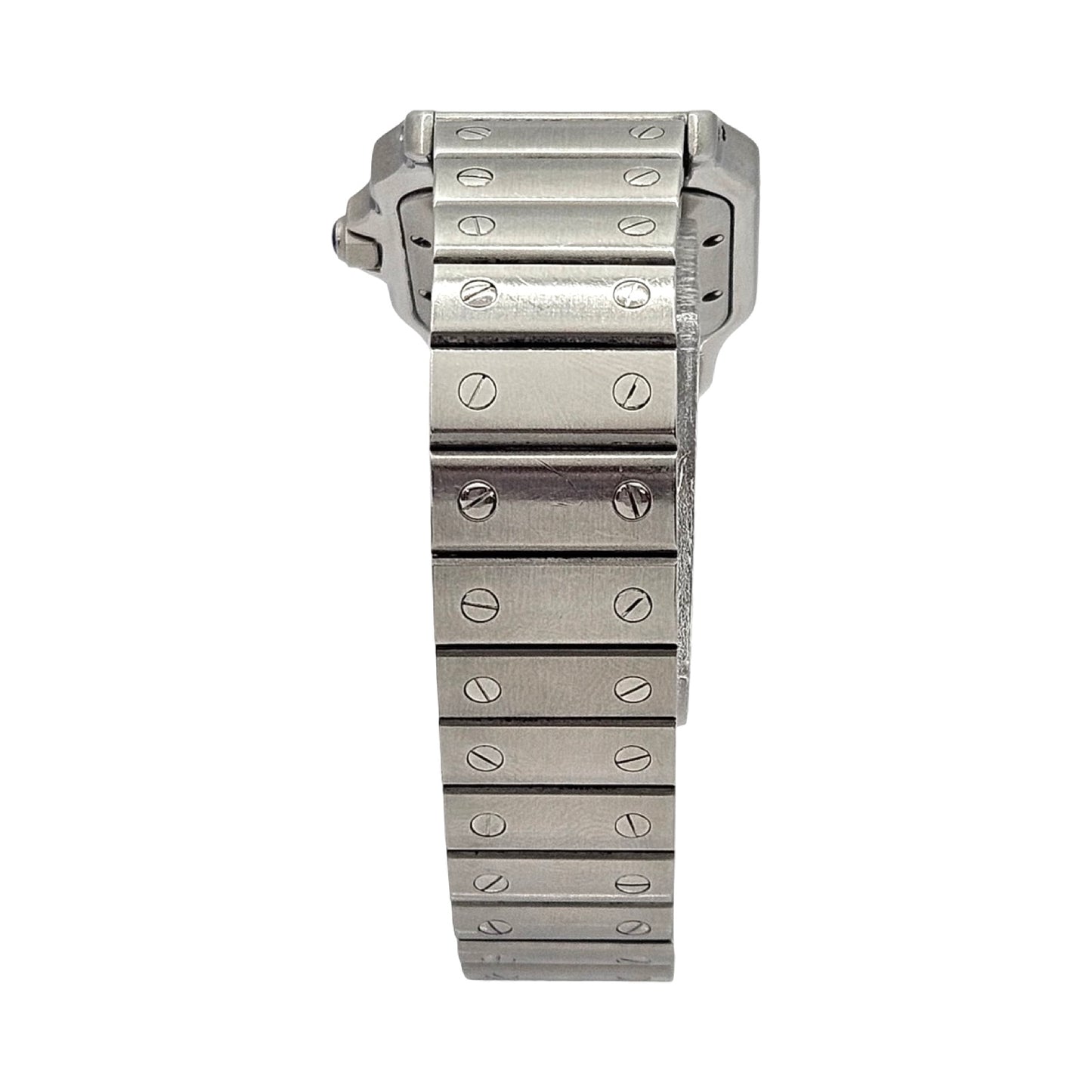Cartier Santos Galbee 29mm Automatic Silver Dial Stainless Steel Bracelet 2319