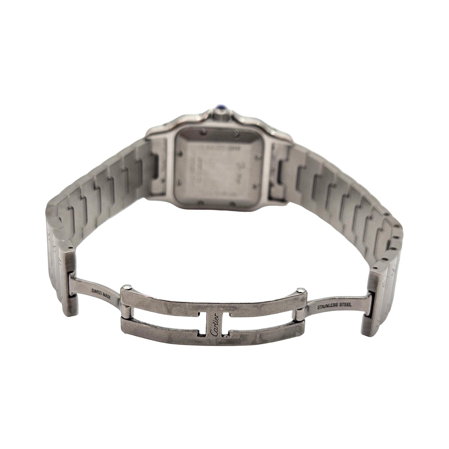 Cartier Santos Galbee 29mm Automatic Silver Dial Stainless Steel Bracelet 2319