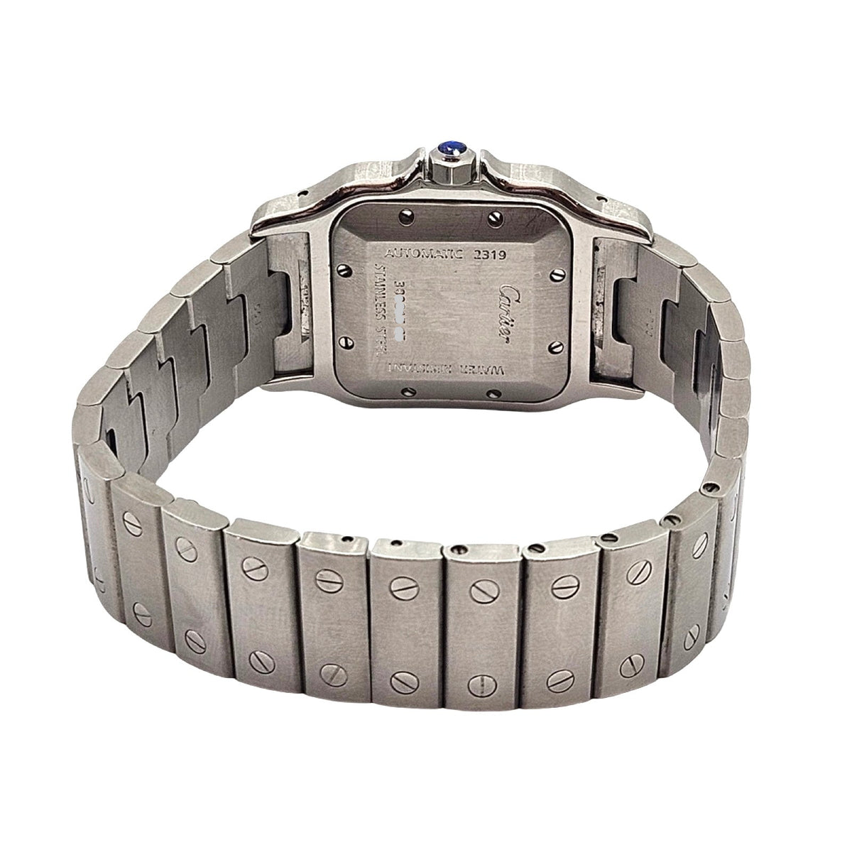 Cartier Santos Galbee 29mm Automatic Silver Dial Stainless Steel Bracelet 2319