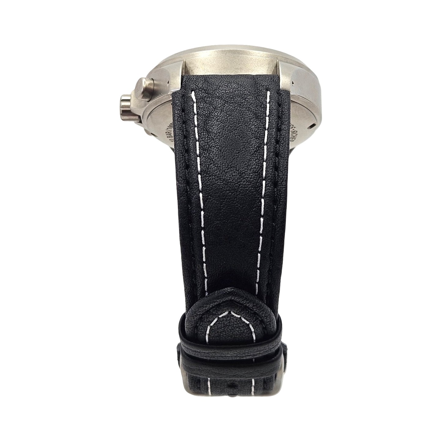 Damasko DC76 Automatic Chronograph 41mm Black Calfskin Leather Strap
