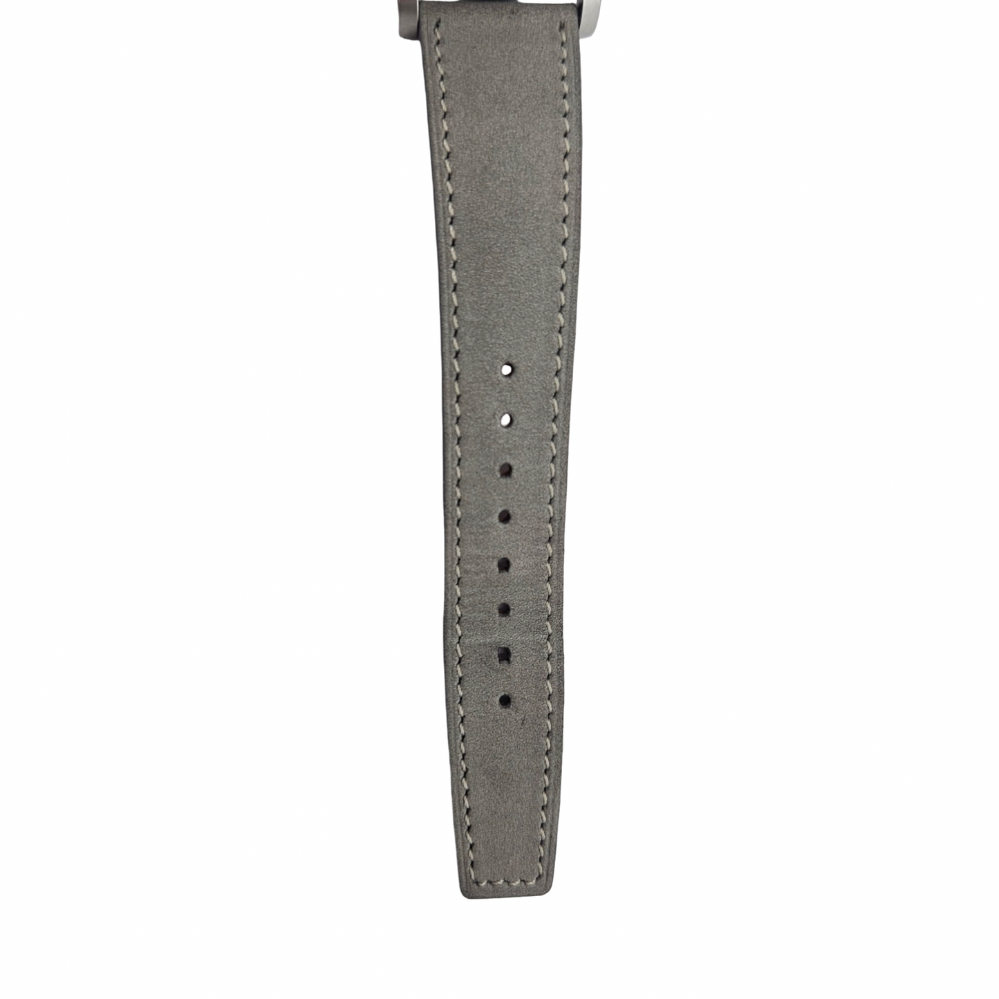 Baltic Mr Roulette Black Dial 36mm Automatic Stitched Light Grey Leather Strap