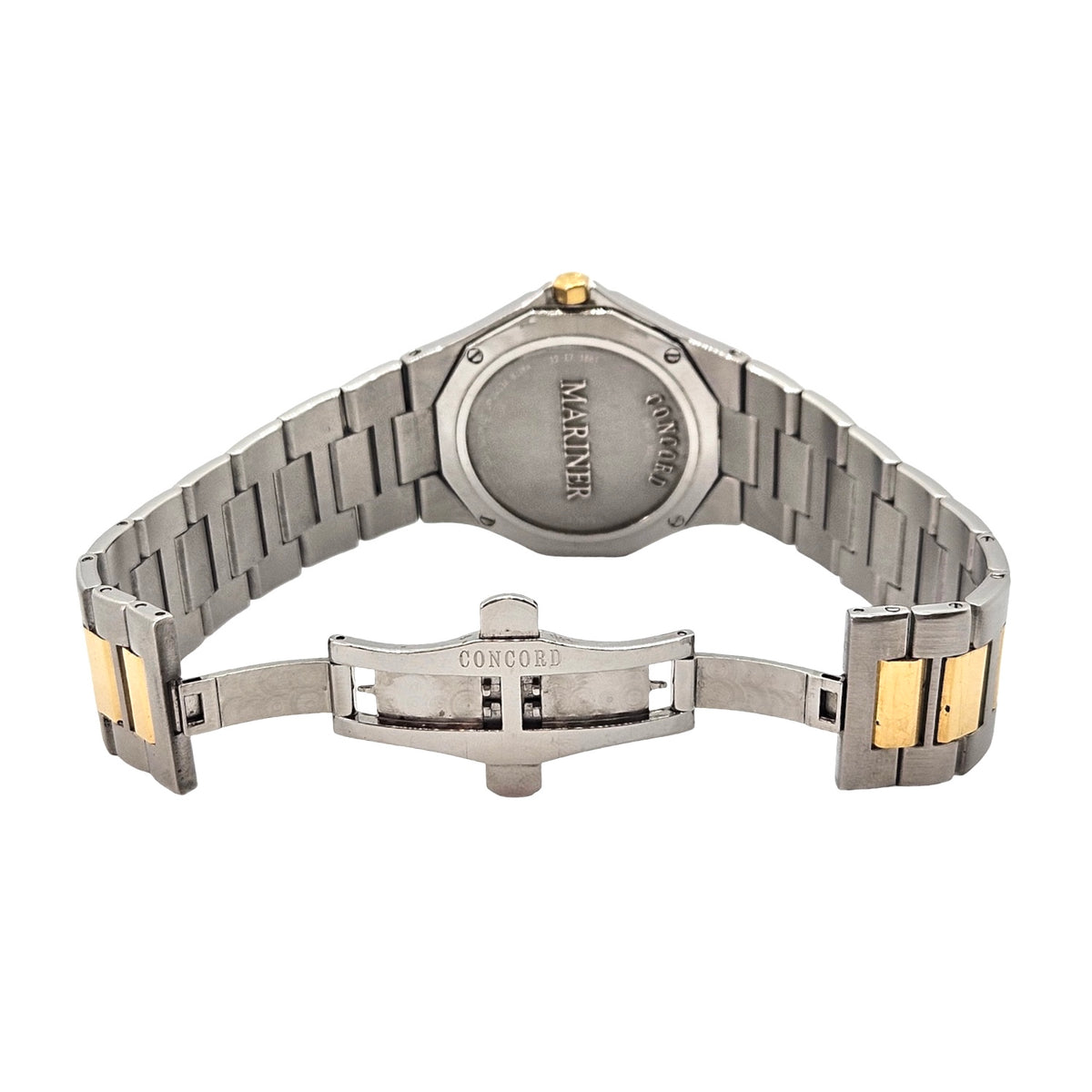 Concord Mariner Quartz 38mm 18K Gold /Stainless Steel 12 E7 1881