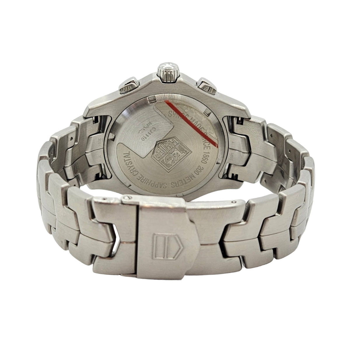 TAG Heuer Link Series Quartz Chronograph Black Dial Stainless Steel CJ1110.BA0576
