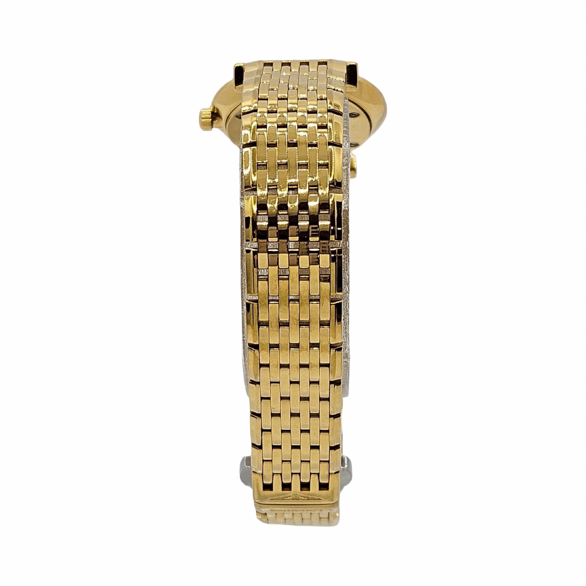 Longines La Grande Classique De Longines  24mm Quartz White Mother-of-Pearl Diamond Dial Gold PVD L4.209.2