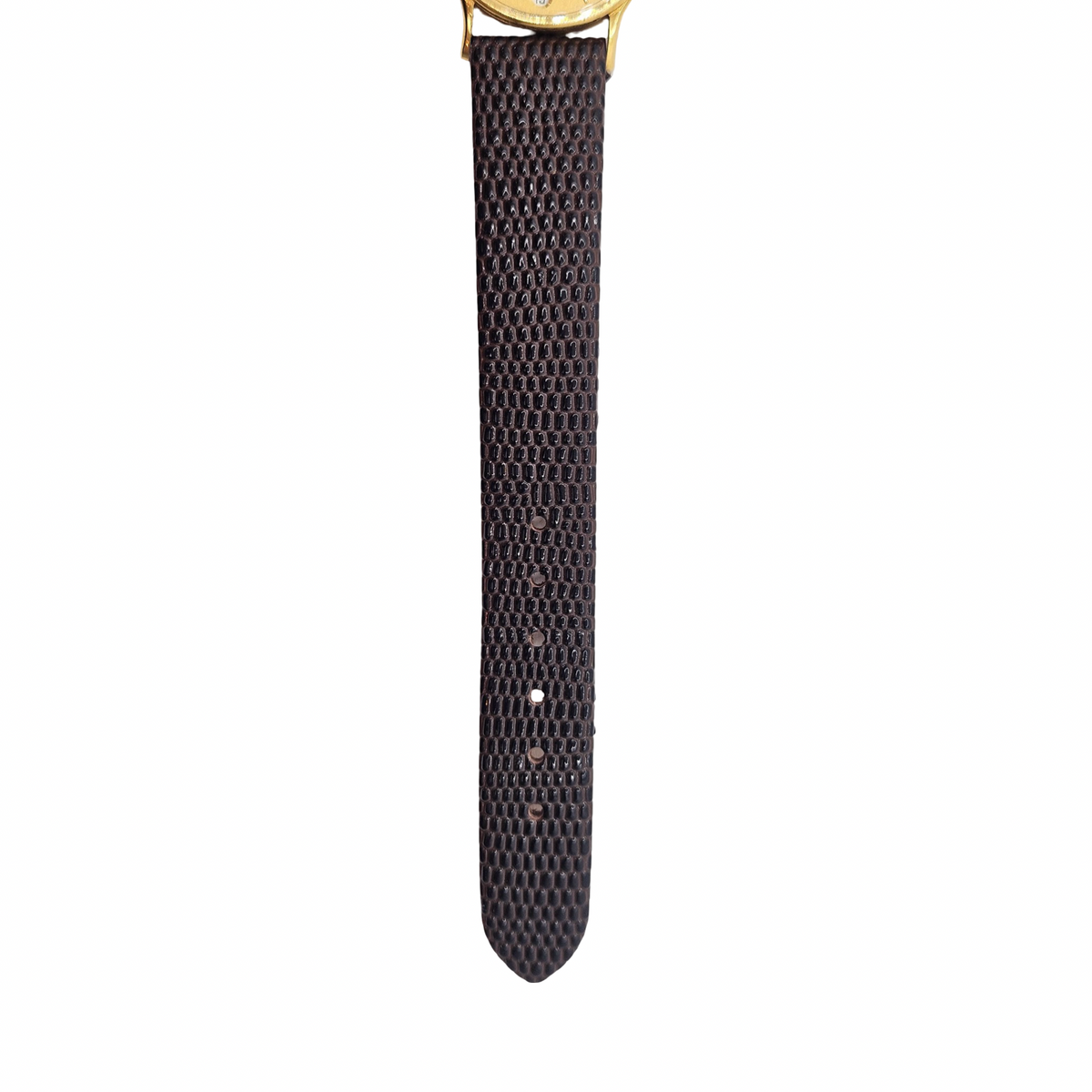 Mondia Classic 18K Yellow Gold 28mm Swiss Quartz Champagne Dial Brown Leather Strap 09.0081.413