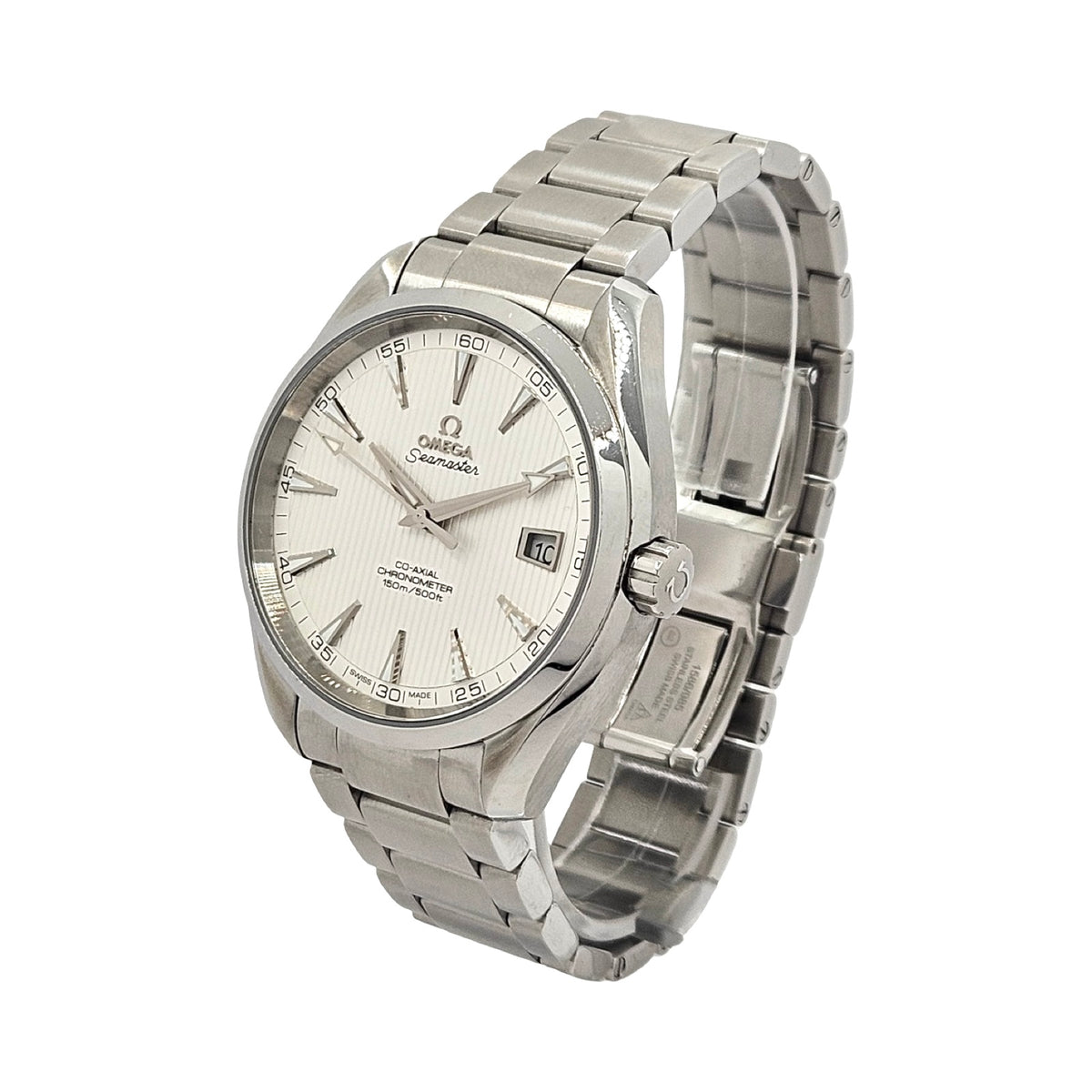 Omega Seamaster Aqua Terra 150M 41.5mm Co-Axial Chronometer Silver Teak Dial Steel Bracelet 231.10.42.21.02.001