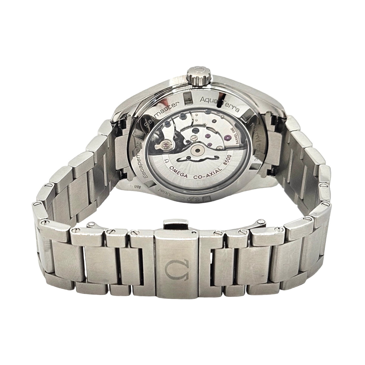 Omega Seamaster Aqua Terra 150M 41.5mm Co-Axial Chronometer Silver Teak Dial Steel Bracelet 231.10.42.21.02.001