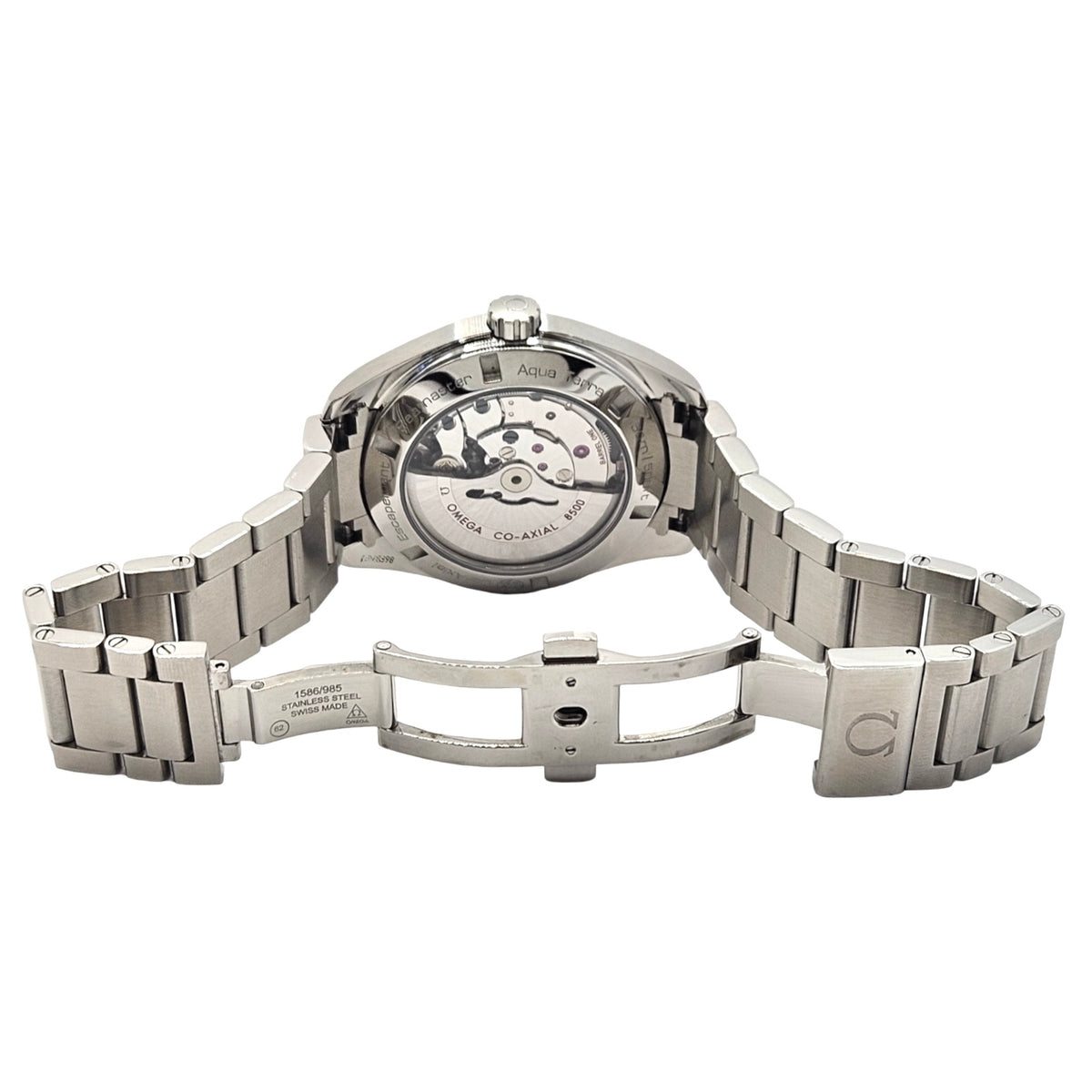 Omega Seamaster Aqua Terra 150M 41.5mm Co-Axial Chronometer Silver Teak Dial Steel Bracelet 231.10.42.21.02.001