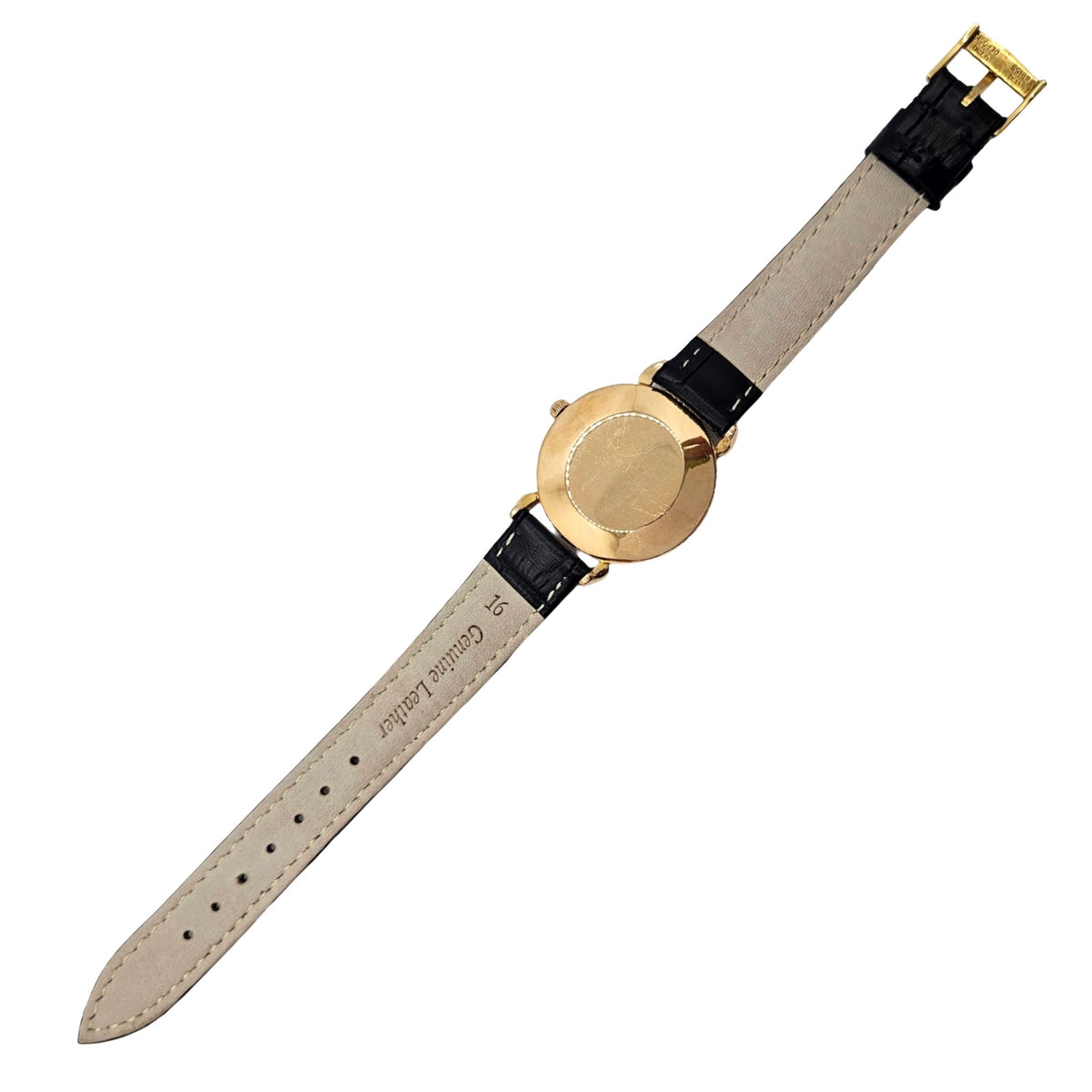 Patek Philippe Calatrava 18K Yellow Gold Manual Wind 32mm Silver Dial Ref.1461J c.1943