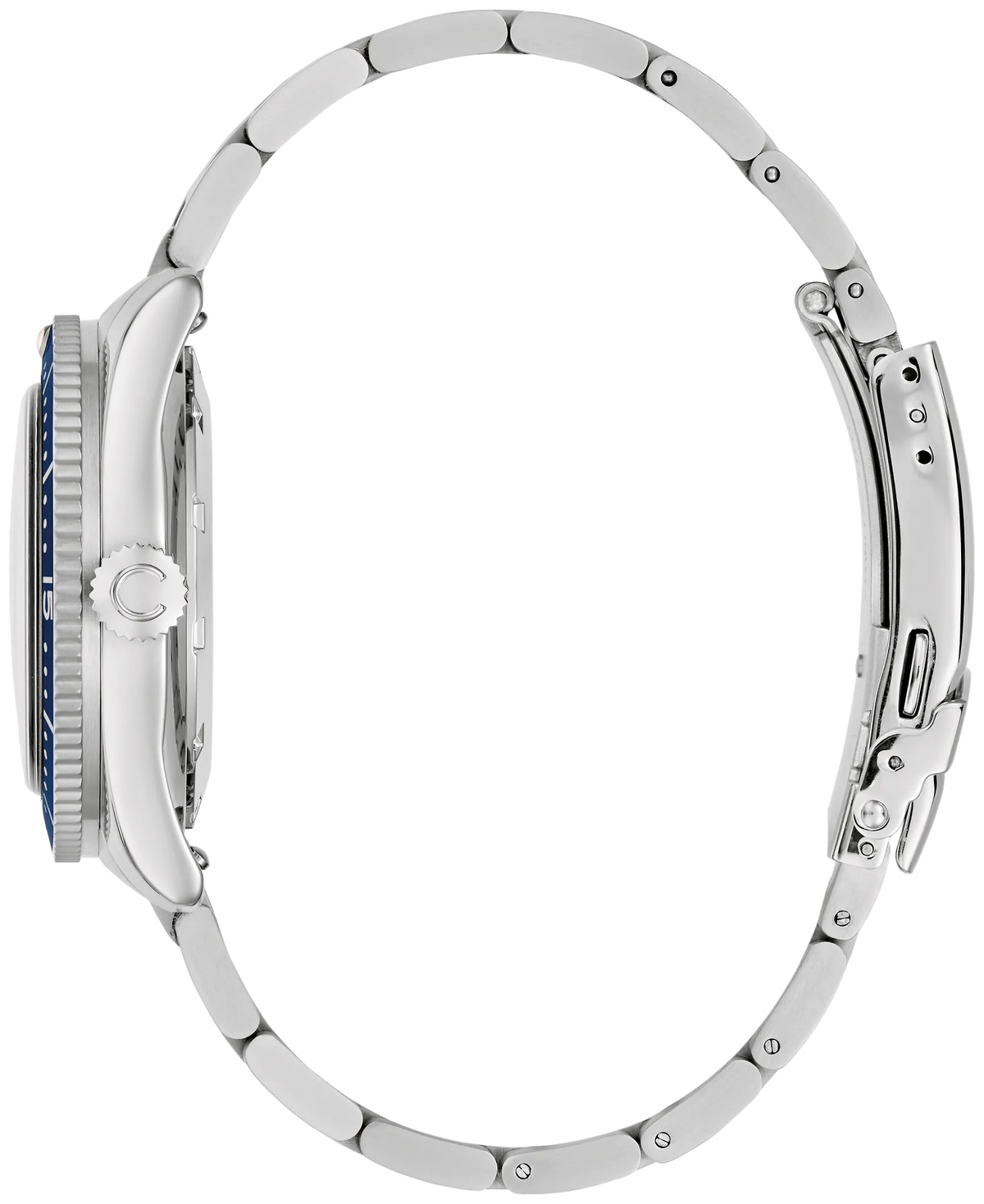 Caravelle Sea Hunter Automatic 39mm Light Blue/Aqua  Dial Stainless Steel Bracelet 43B178
