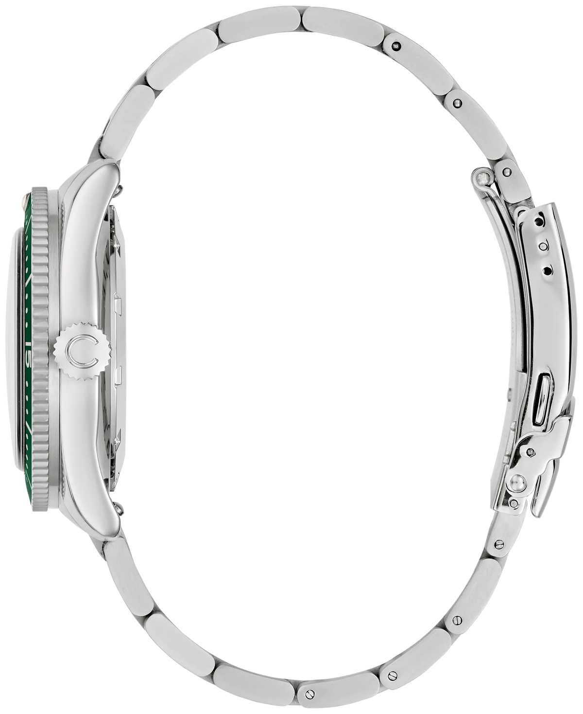 Caravelle Sea Hunter Automatic 39mm Green Dial Stainless Steel Bracelet 43B179