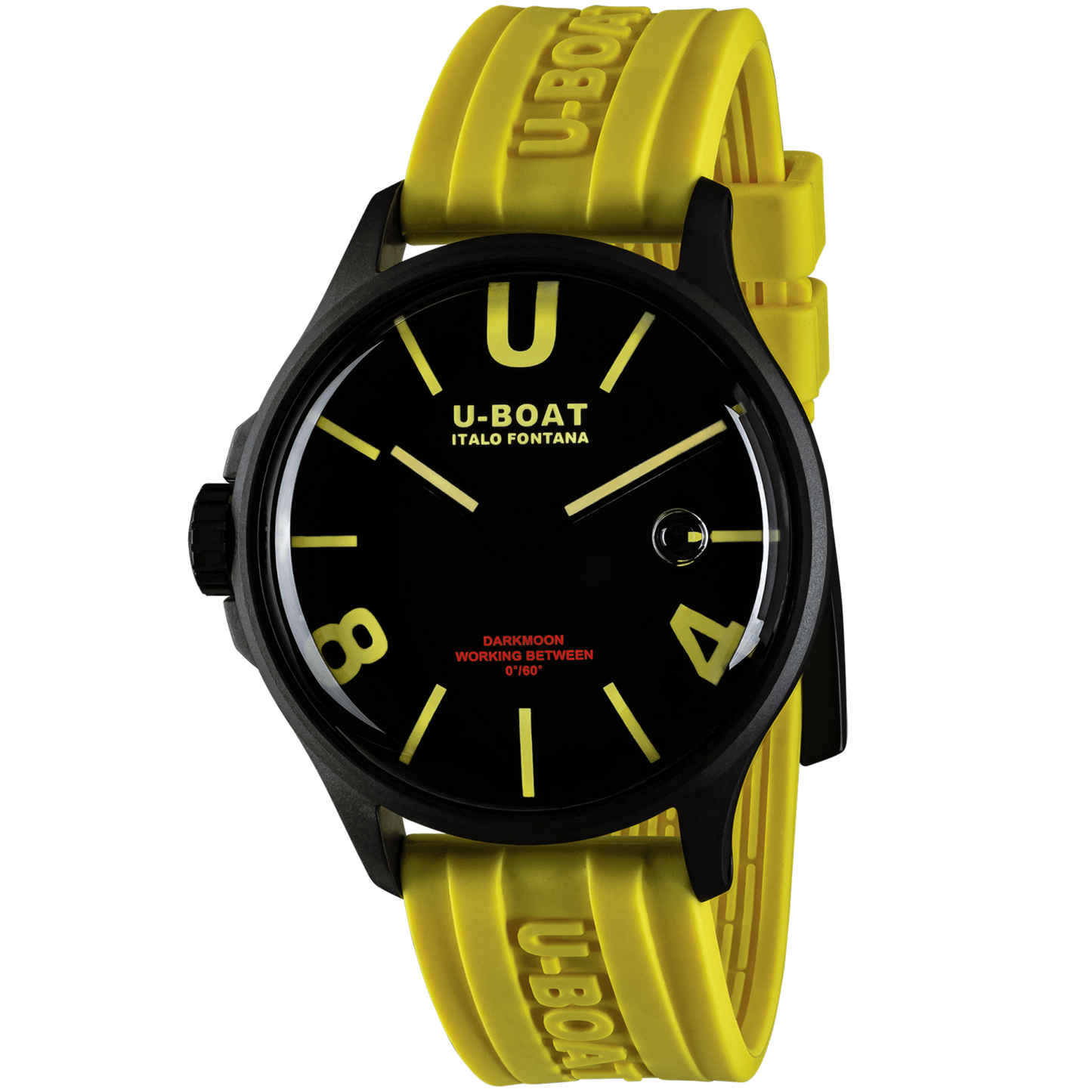 U-BOAT Darkmoon Capsoil 44mm Black/Yellow PVD 9522