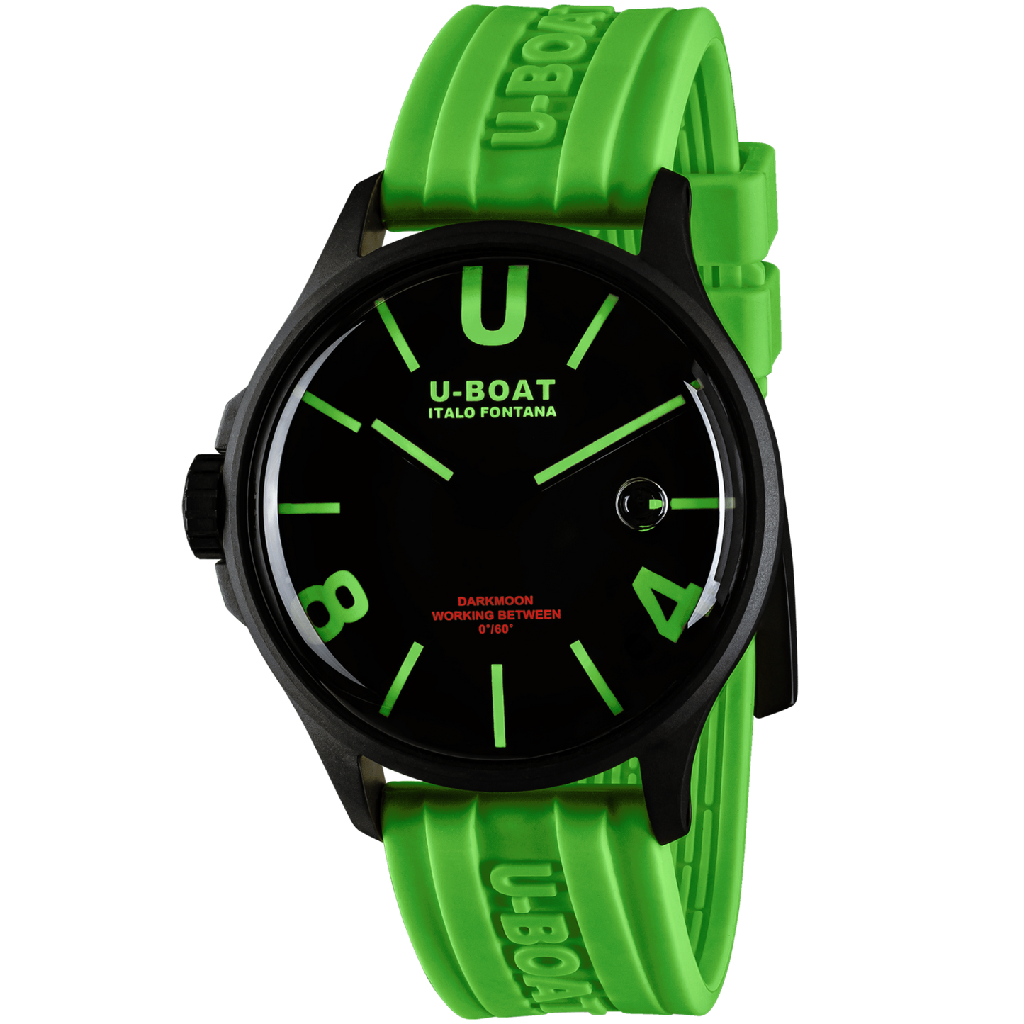 U-BOAT Darkmoon Capsoil 44mm Black Green PVD 9534