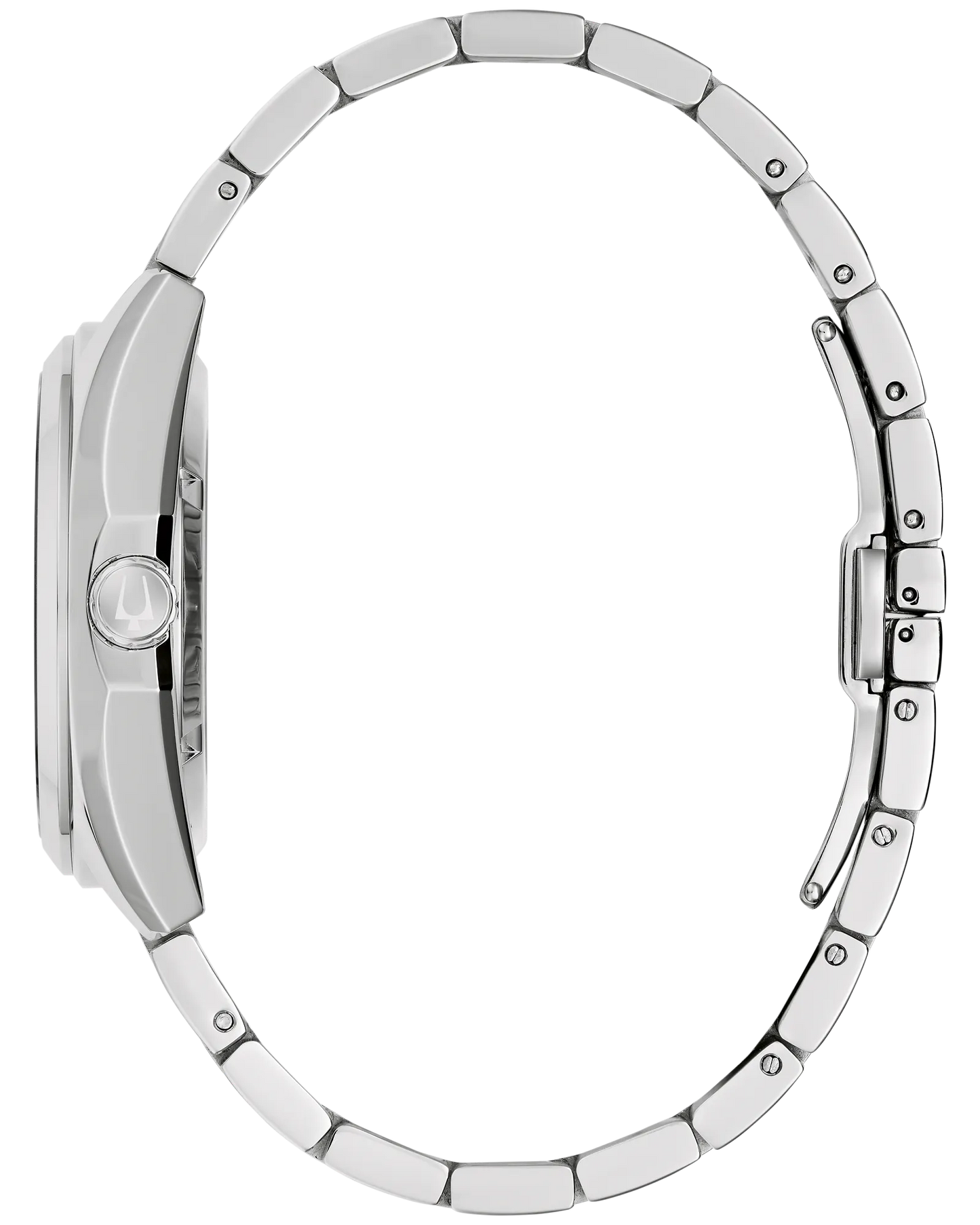 Bulova Surveyor Automatic 39mm Silver Dial Stainless Steel Bracelet 96A345