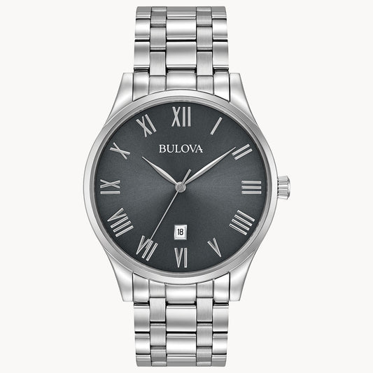 Bulova Classic Collection Gray Dial 96B261