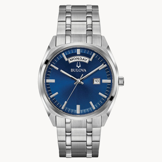 Bulova Classic Surveyor Blue Dial 96C125