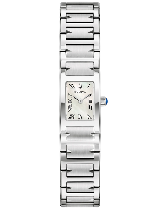 Bulova Harmony Marc Anthony Quartz White Dial Stainless Steel Bracelet 96L360
