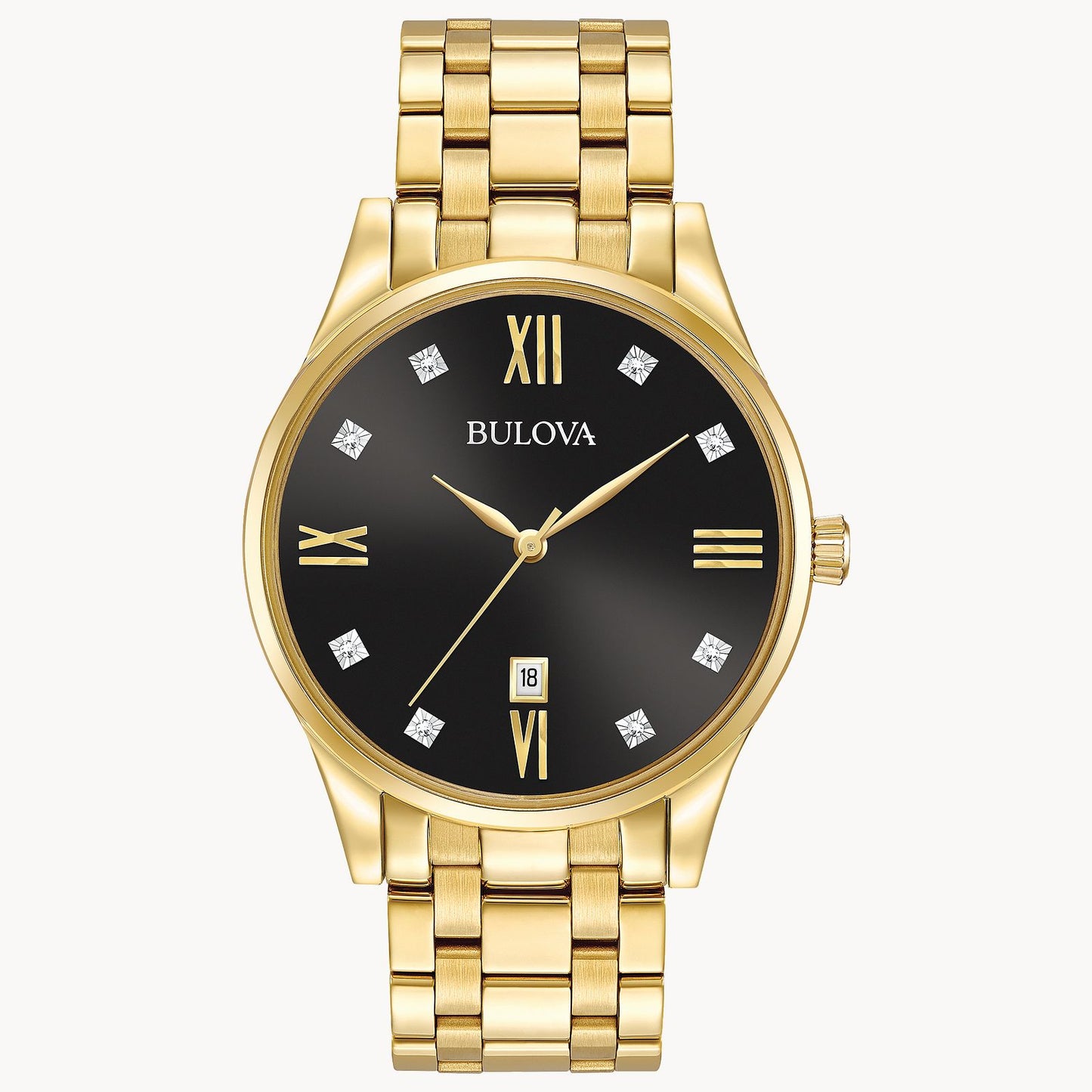 Bulova Classic Gold-Tone Watch 97D108