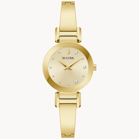 Bulova Marc Anthony Gold-Tone "Valió la Pena" 97P164