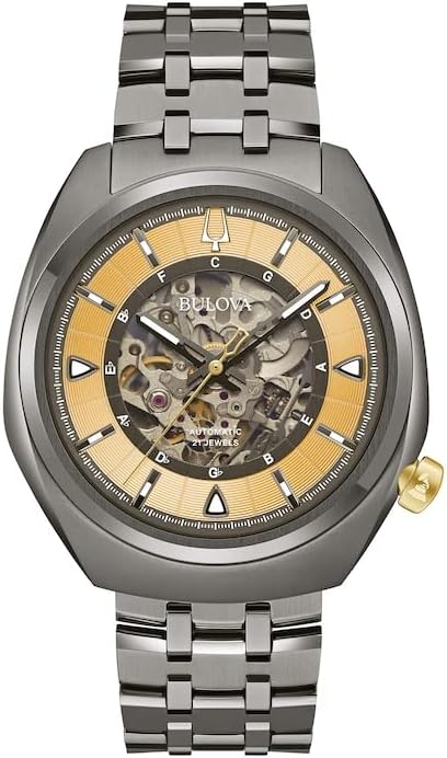 Bulova Precisionist GRAMMY SPECIAL EDITION Gold-Tone Skeleton Dial  98A294