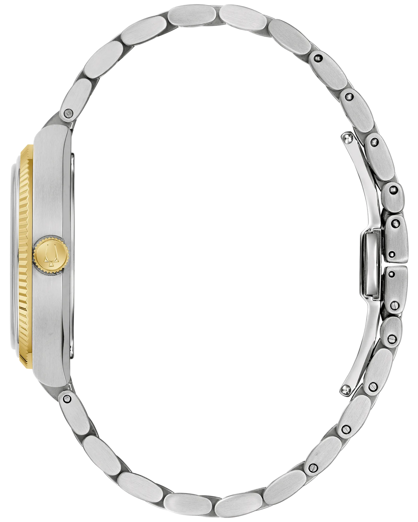 Bulova Super Seville Jade HPQ Precisionist Gold/Silver Tone 98A336