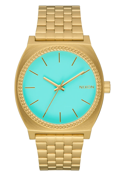 Nixon Time Teller Gold/ Turqouise/ Gold A045 5345-00