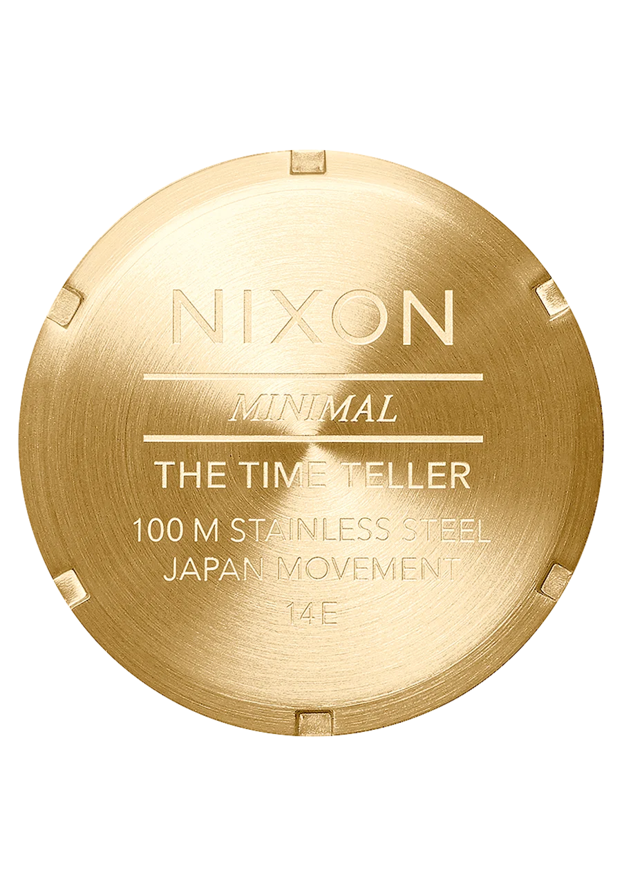 Nixon Time Teller Gold/ Turqouise/ Gold A045 5345-00
