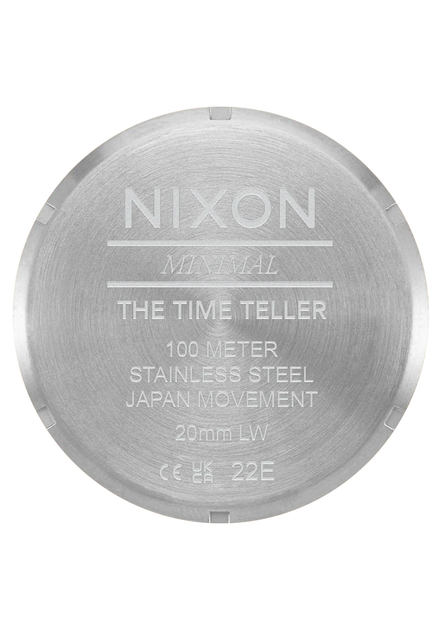 Nixon Time Teller Silver/Purple Sunray A045-5390-00