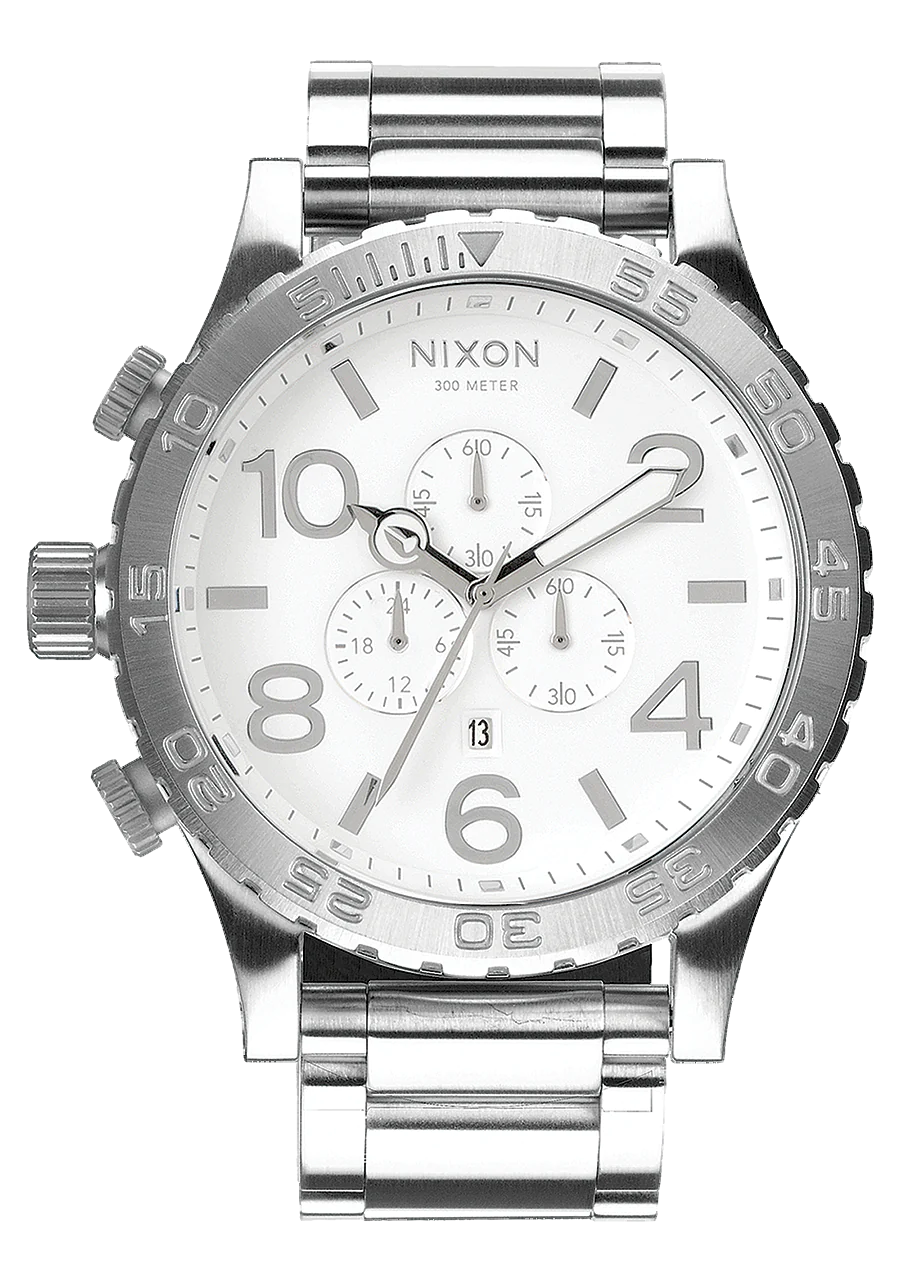 NIXON 51-30 Chrono Steel White Sunray A083-488-00