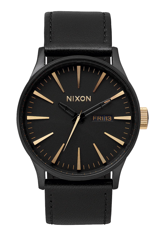 Nixon Sentry Matte Black/ Gold A105 1041-00