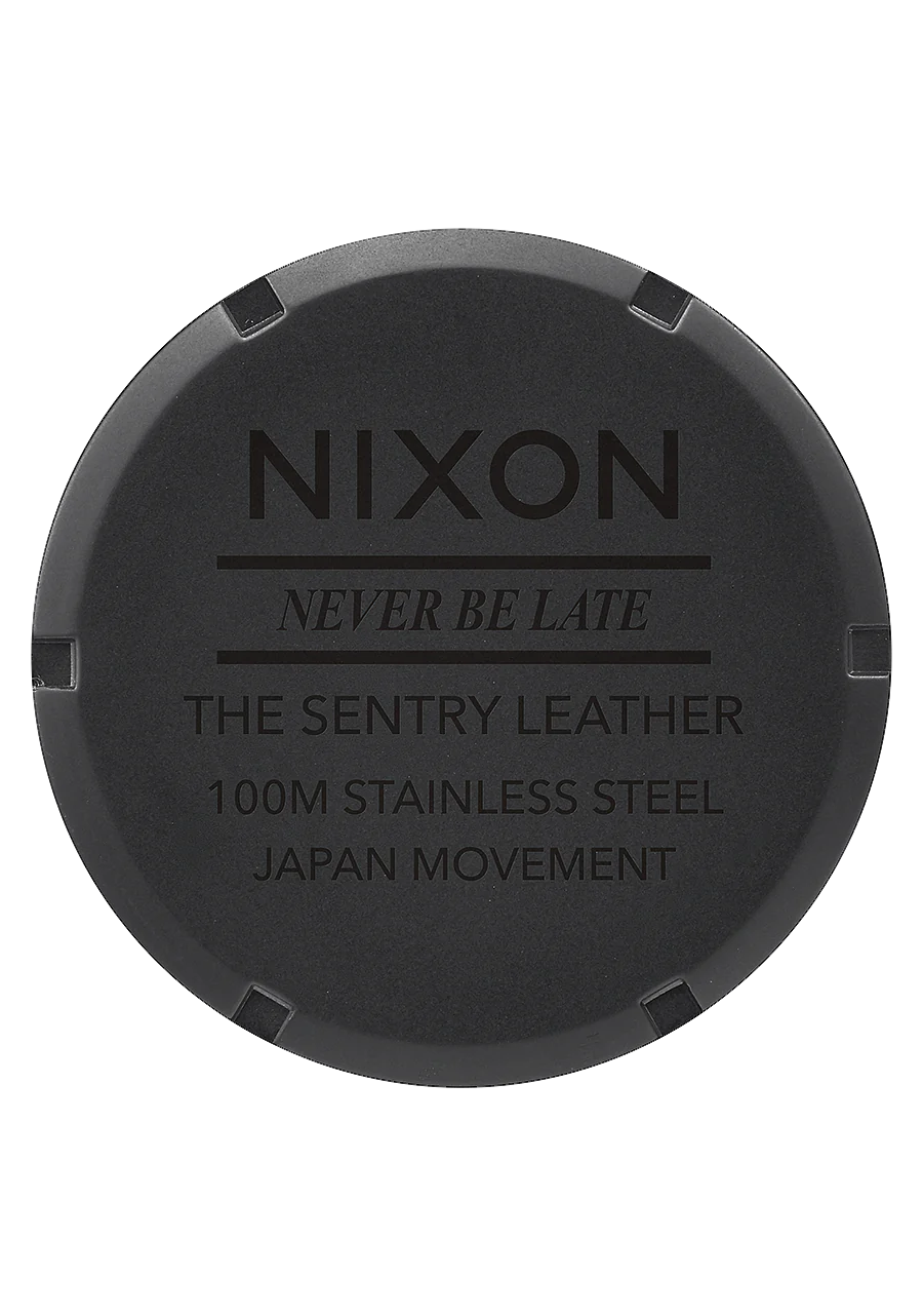 Nixon Sentry Matte Black/ Gold A105 1041-00