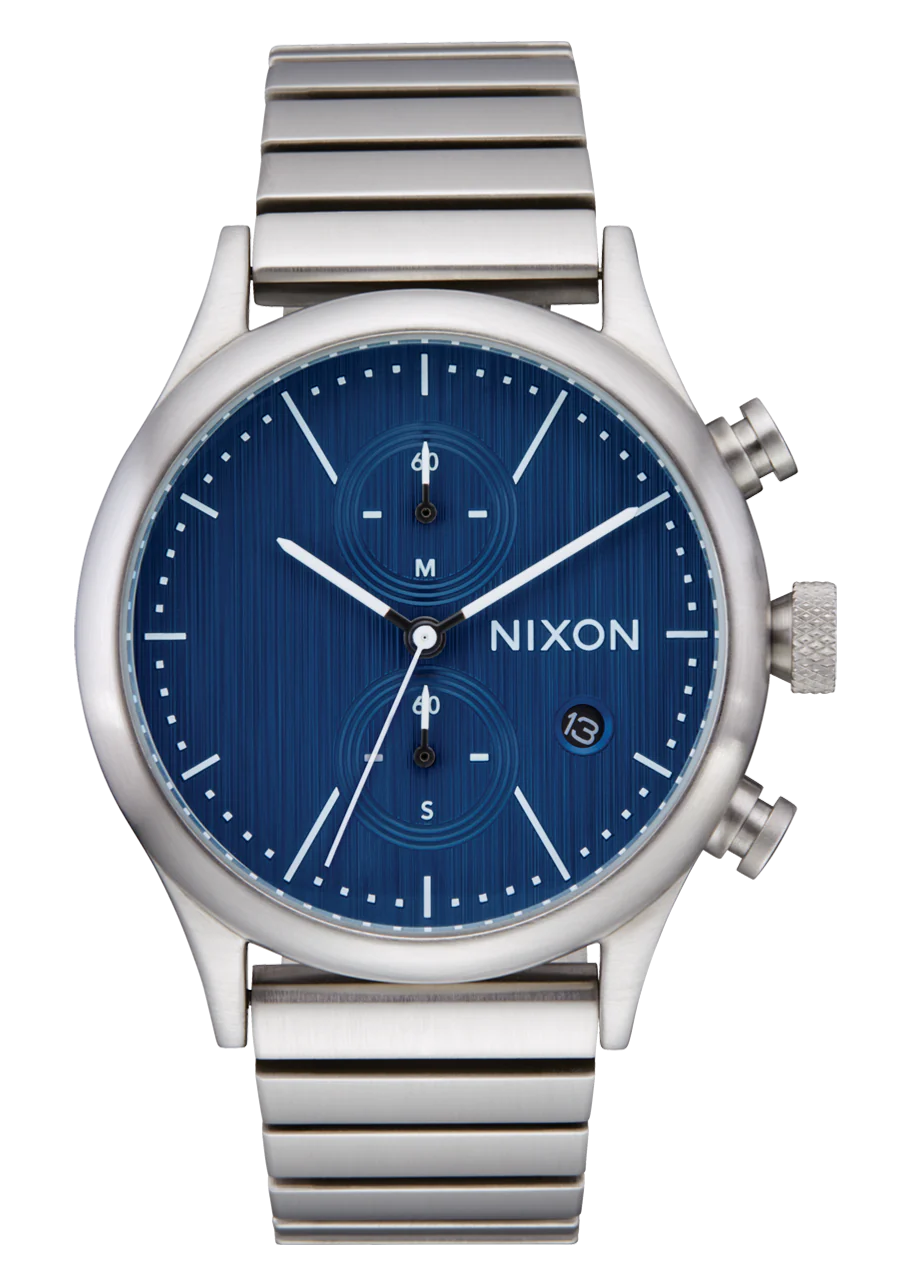 Nixon Station Siver/ Indigo A1162 5246-00