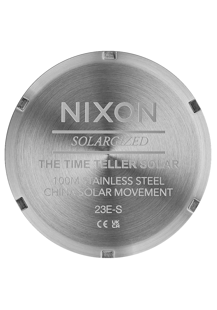 Nixon Time Teller Solar Silver/Snow A1369-5354-00