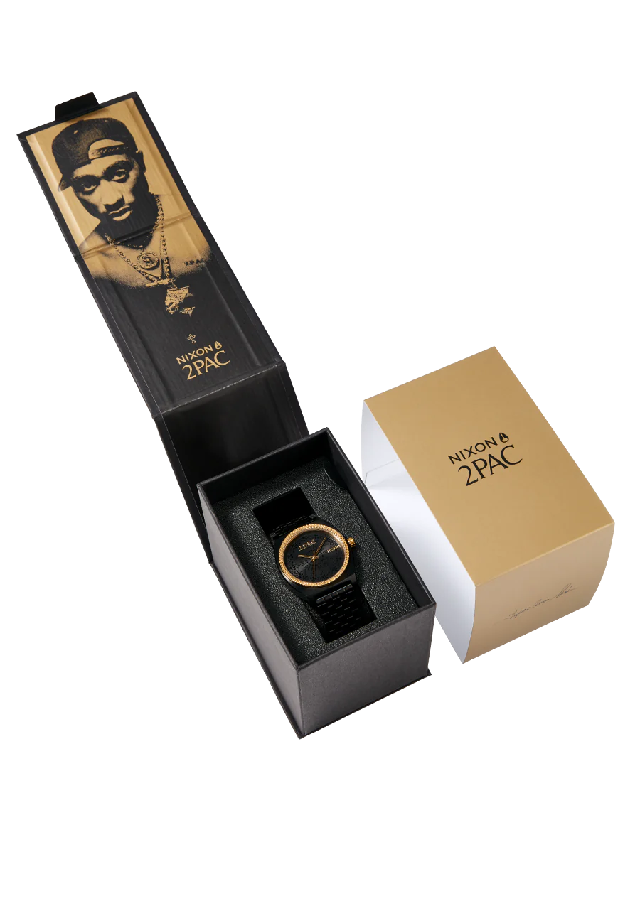 NIXON Tupac Time Teller Black Gold A1378-010-00