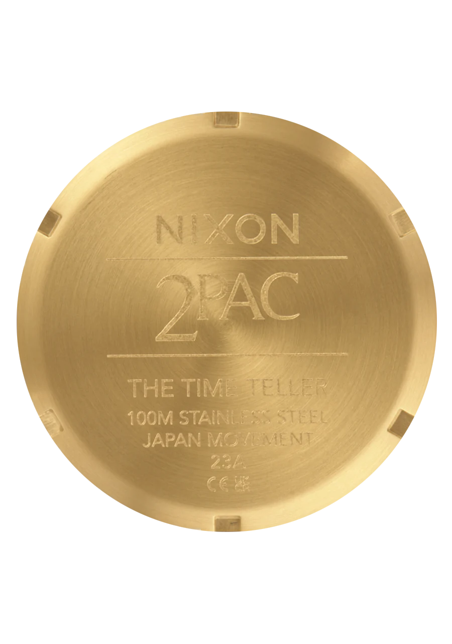 NIXON Tupac Time Teller Gold/Black A1378-513-00
