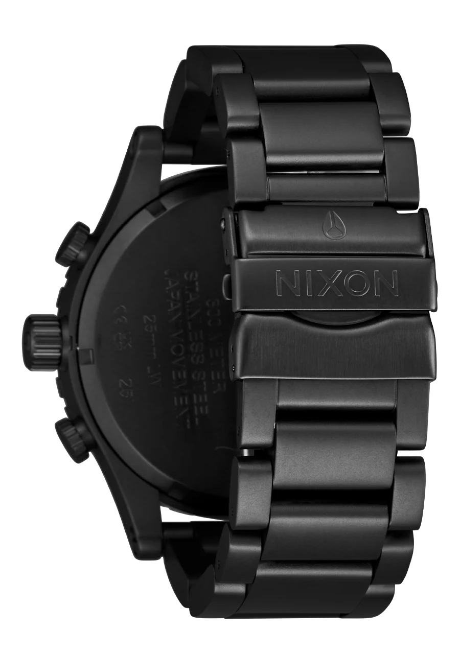 Nixon 51-30 Chrono Black/ White/ Black A1389-2052-00