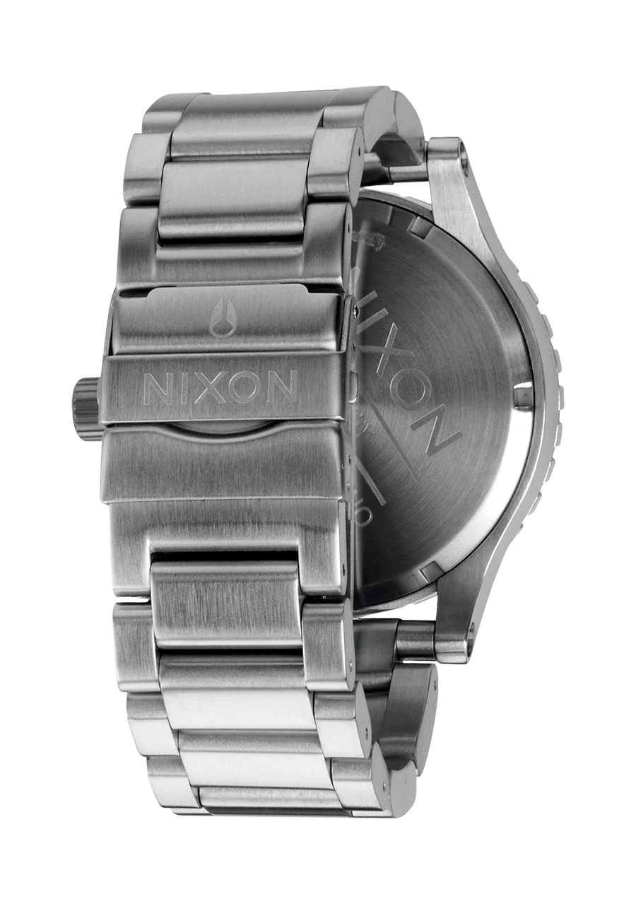 Nixon 51-30 Stainless Steel Silver/Turquoise A1389-2084-00