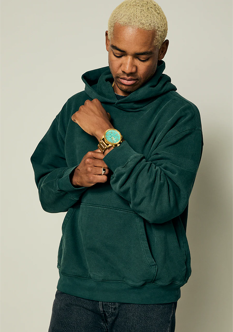 Nixon 51-30 Chrono Gold/ Turquoise/Gold A1389 5345-00