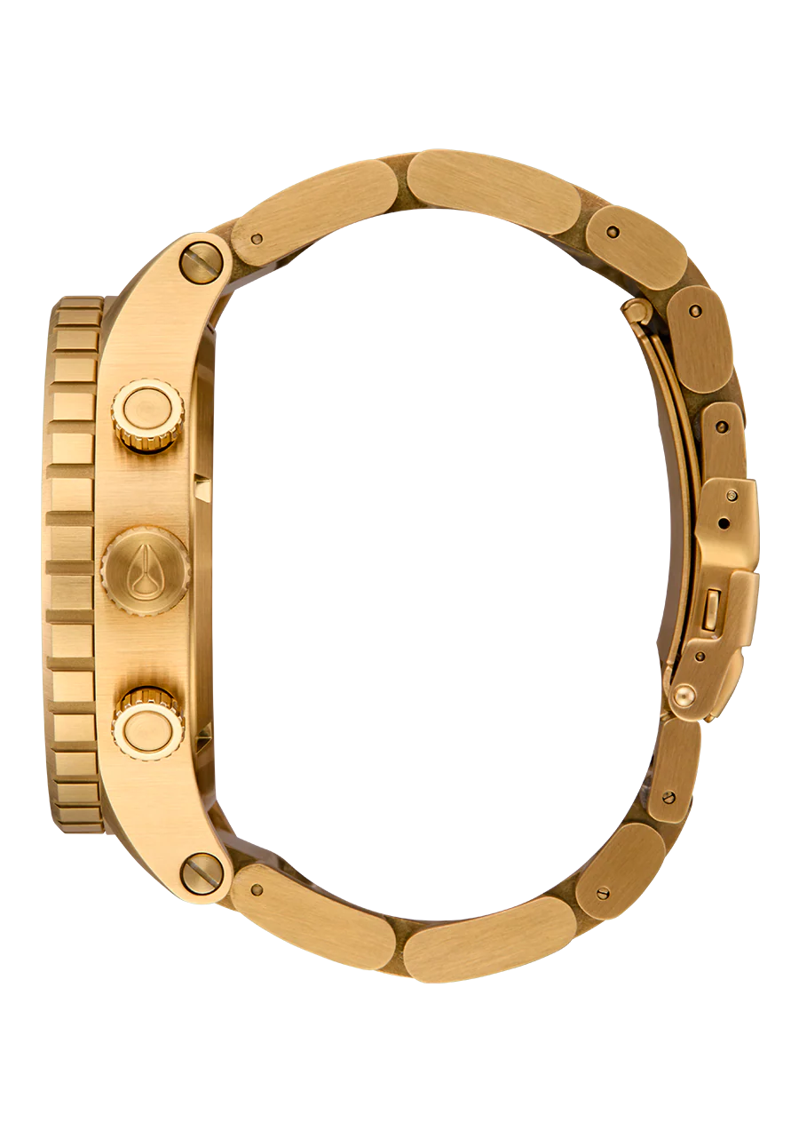 Nixon 51-30 Chrono Gold/ Turquoise/Gold A1389 5345-00